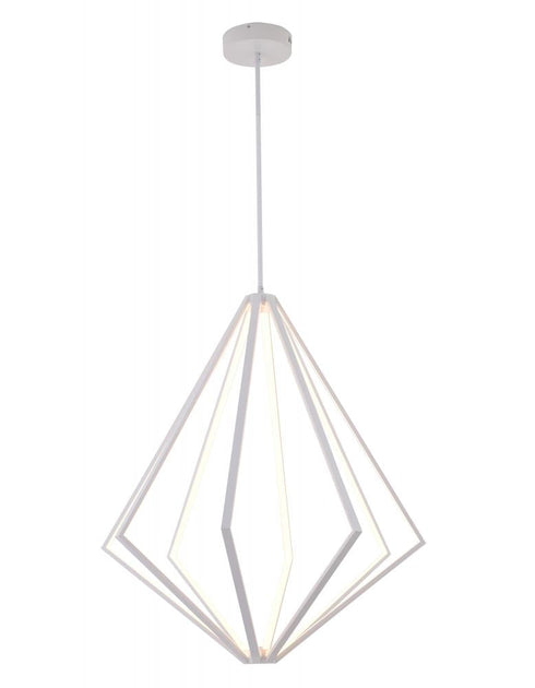 Bethel International 8 Light LED Chandelier Model: WE03C32WH