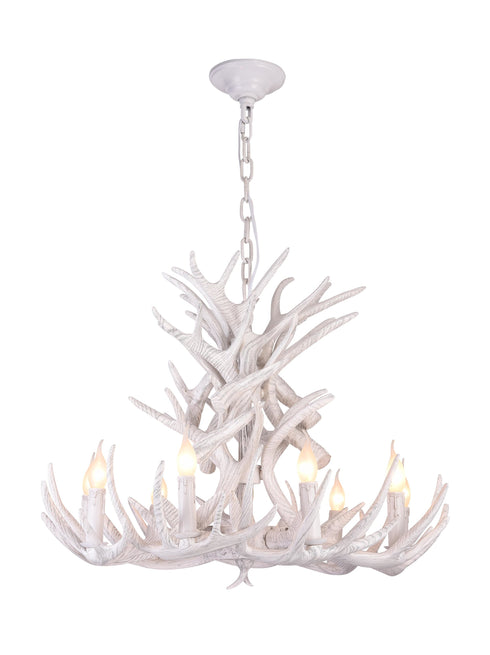 Bethel International 9 Light Antler Lighting Model: YA28C39W