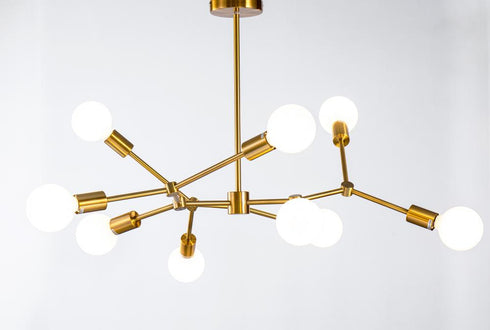 Bethel International 9 Light Chandelier Model: GL328C30G