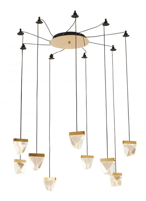 Bethel International 9 Light Chandelier Model: MU82C32BR