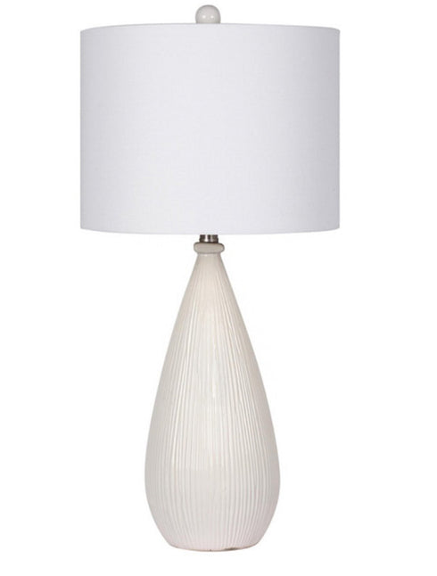 Bethel International China 1 Light Table Lamp Model: JTL90KT-WH