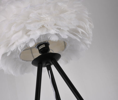 Bethel International Floor Lamp Model Number: DLS23F17BW