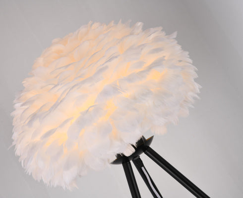 Bethel International Floor Lamp Model Number: DLS23F17BW