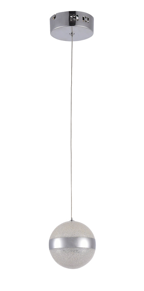 Bethel International 1 Light LED Single Pendant Lighting Model: FT43P4CH