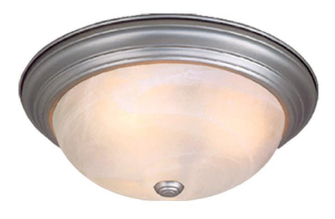 CC25111BN Vaxcel Saturn 11" Flush Mount Brushed Nickel