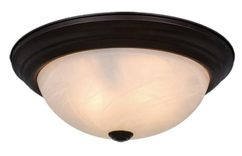 CC25113OBB Vaxcel Saturn 13" Flush Mount Oil Burnished Bronze