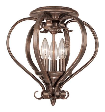 CC35403RBZ Vaxcel Monrovia 17" Semi-Flush Mount Royal Bronze