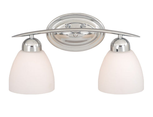 CH-VLD002CH Vaxcel Chase 2L Vanity Chrome