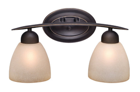 CH-VLD002OR Vaxcel Chase 2L Vanity Vintage Bronze
