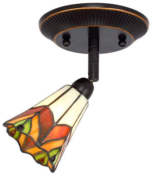 CK263-1-193 Fredericton Collection Tiffany 1-Light Ceiling Track Fixture