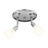 CK318-2-CM 2-Light Circular Track Ceiling Fixture with Glass Shades
