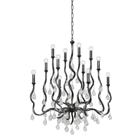 Corbett 12 Light Chandelier Model: 414-34-BSL