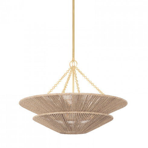 Corbett 6 Light Pendant Model: 412-30-GL