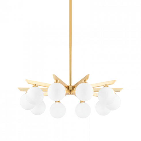 Corbett Astra 10 Light Chandelier Model: 402-10-VB