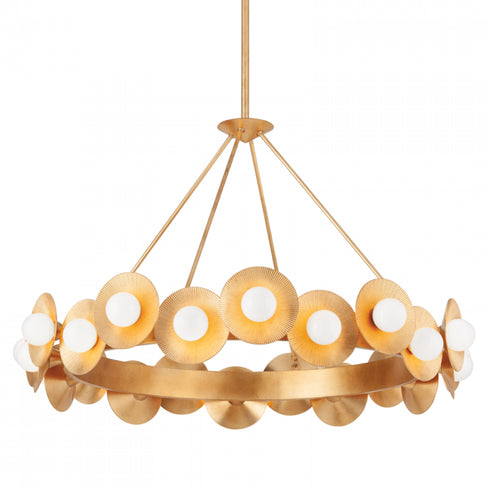 Corbett Emerald 22 Light Chandelier Model: 333-45-VGL