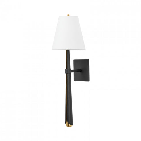 Corbett Esmeralda 1 Light Wall Sconce Model: 405-01-VGL/TBK