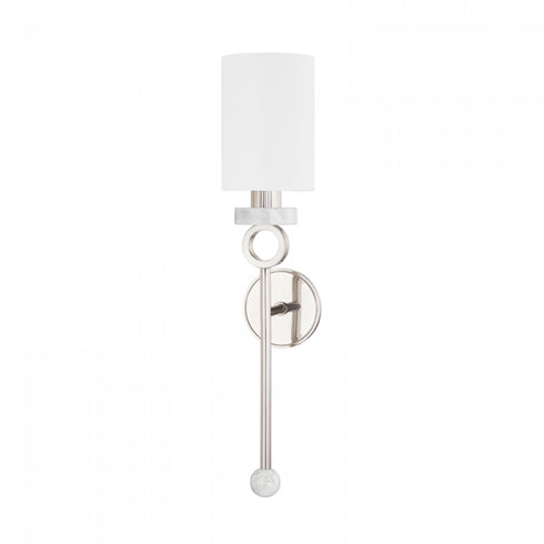 Corbett Haru 1 Light Wall Sconce Model: 395-01-BN