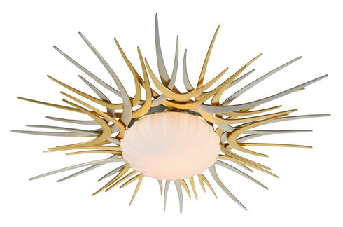 Corbett Helios 1 Light Flush Model: 224-32-GL/SL