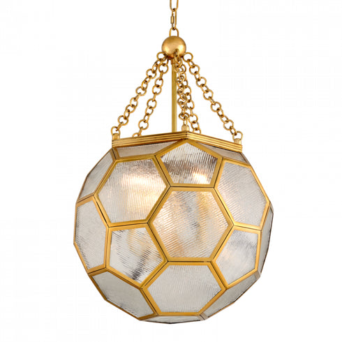 Corbett Hexsation 4 Light Pendant Model: 301-74-VB