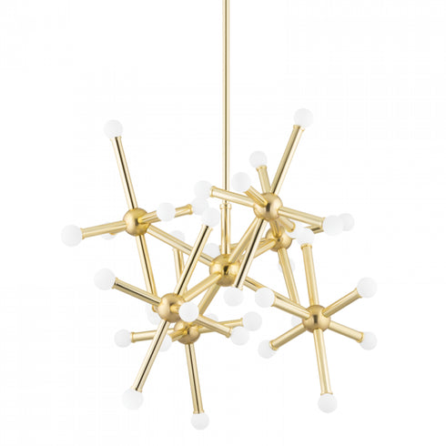 Corbett Jackstone 36 Light Chandelier Model: 400-36-VPB
