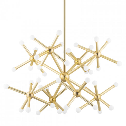 Corbett Jackstone 48 Light Chandelier Model: 400-48-VPB