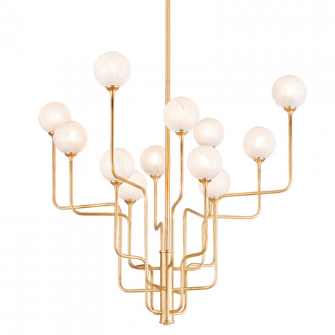 Corbett Onyx 12 Light Chandelier Model: 332-45-VGL