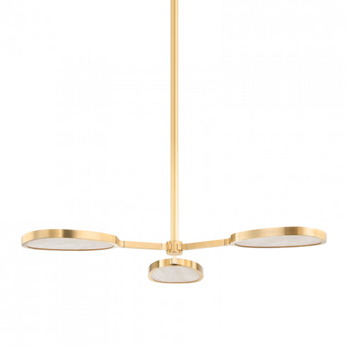 Corbett Patras 3 Light Semi Flush Model: 338-03-VB