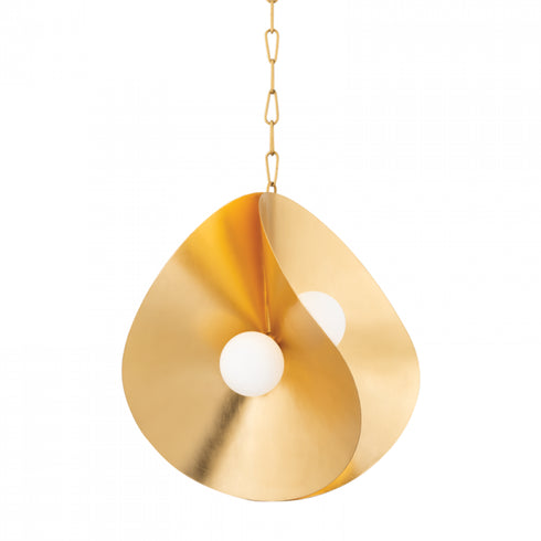 Corbett Peony 4 Light Medium Pendant Model: 330-24-GL