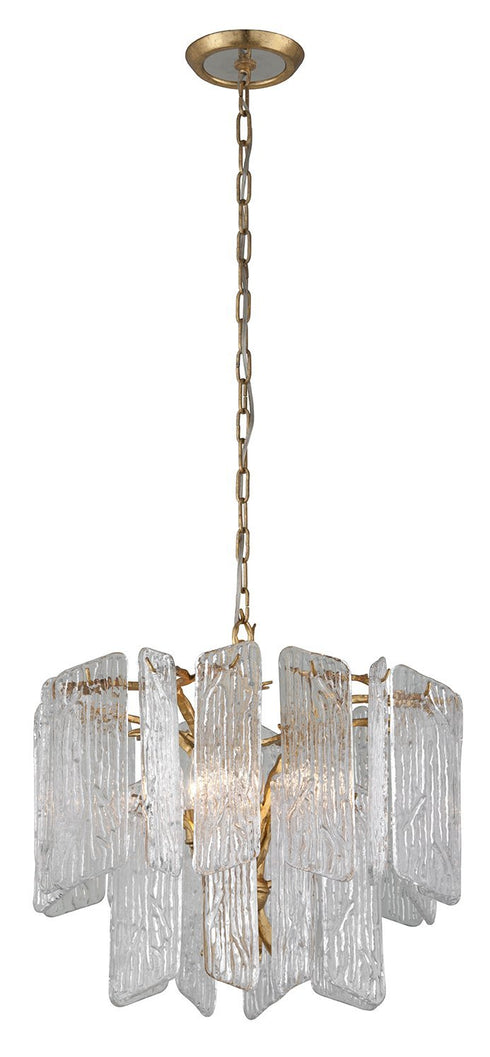 Corbett Piemonte 4 Light Chandelier Model: 244-44-GL