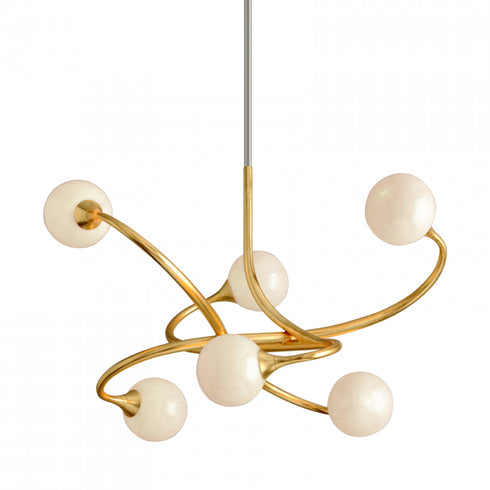 Corbett Signature 6 Light Chandelier Model: 294-06-GL