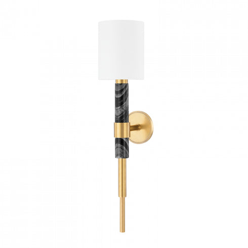 Corbett Solstice 1 Light Wall Sconce Model: 396-01-VB/BM