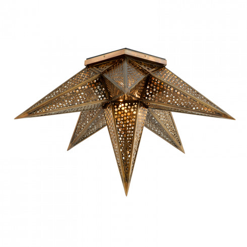 Corbett Star Of The East 2 Light Semi Flush Model: 302-32