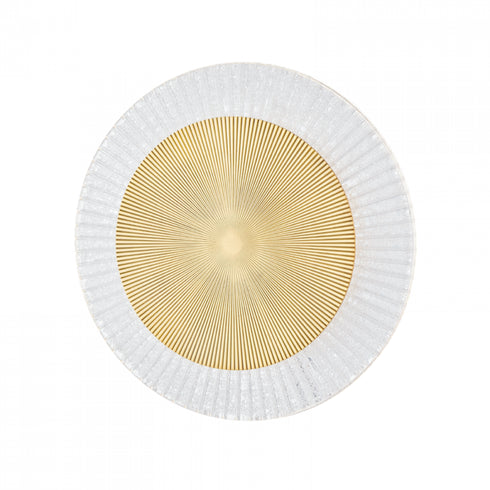 Corbett Topaz 1 Light Flush Mount Model: 328-16-VPB