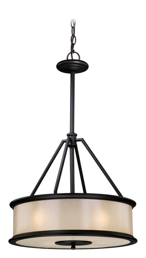 CR-PDU180NB Vaxcel Carlisle 18" Pendant Noble Bronze