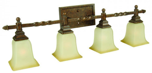 Craftmade 15433PR4 Ryan 4 Light Vanity