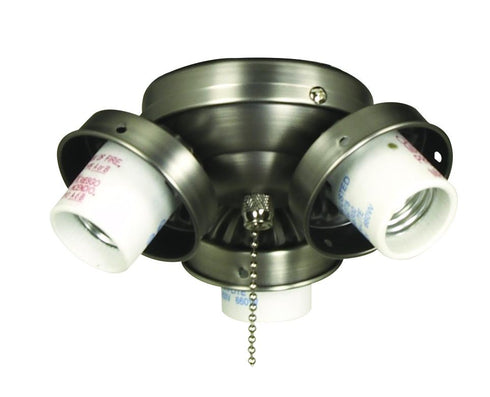 Craftmade 3 Light Candelabra Base Fitter Model: EUC32AN