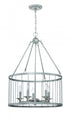 Craftmade 39435-BKI Villa 5 Light Pendant