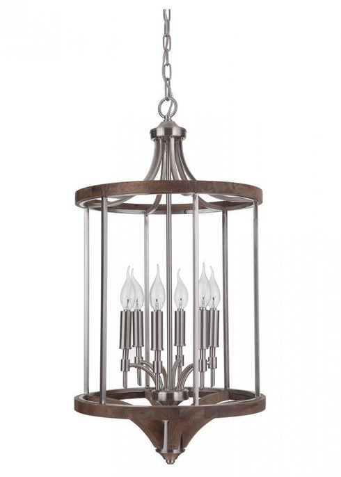 Craftmade Tahoe 6 Light Foyer Model: 40336-ESPWB
