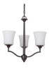 Craftmade Helena 3 Light Chandelier Model: 41723-OB