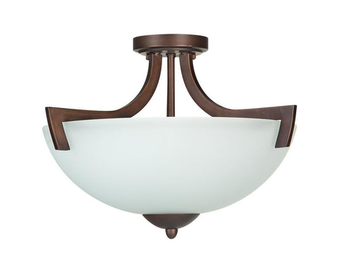 Craftmade Almeda 3 Light Semiflush Convertible Model: 37753-OLB
