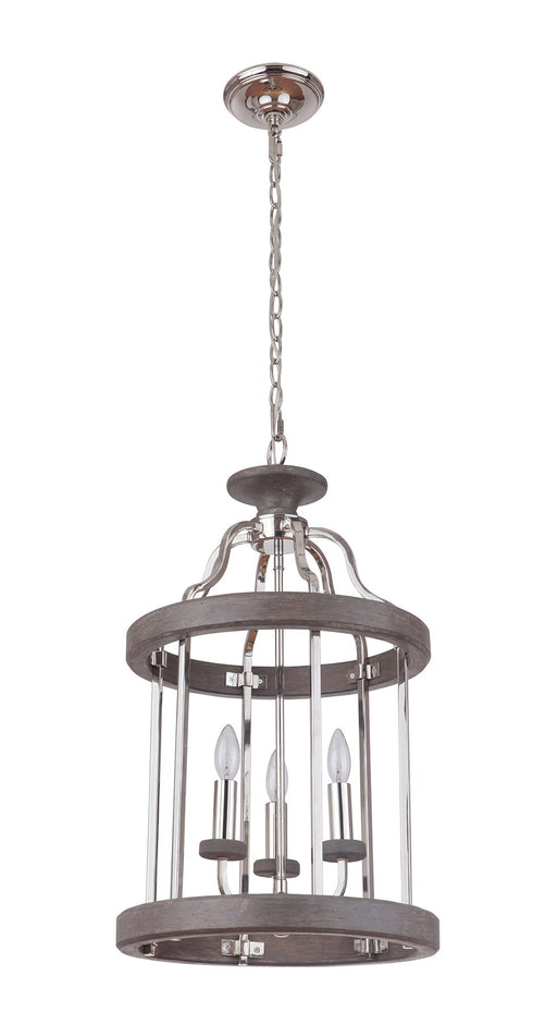Craftmade Ashwood 3 Light Foyer Model: 36533-PLNGRW
