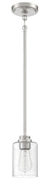 Craftmade Bolden 1 Light Mini Pendant Model: 50591-BNK