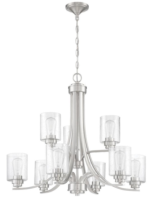 Craftmade Bolden 9 Light Chandelier Model: 50529-FB