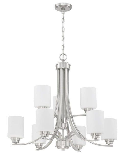 Craftmade Bolden 9 Light Chandelier Model: 50529-FB
