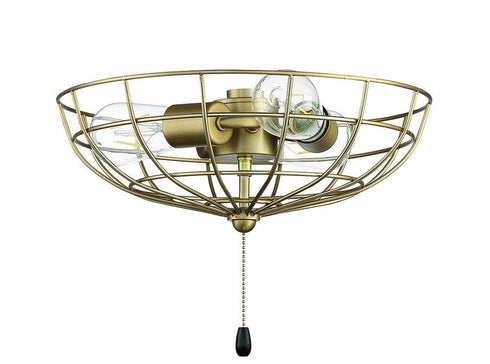 Craftmade Bowl Light Kits Cage Fan Light Kit Model: LK2801-FB-LED