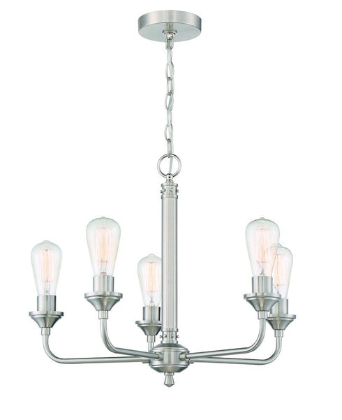 Craftmade Bridgestone 5 Light Chandelier Model: 53025-BNK
