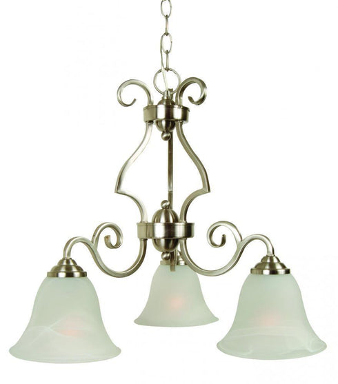 Craftmade Cecilia 3 Down Light Chandelier Model: 7121BNK3