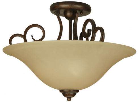 Craftmade Cecilia 3 Light Semiflush Model: 7118BNK3SF