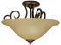 Craftmade Cecilia 3 Light Semiflush Model: 7118BNK3SF