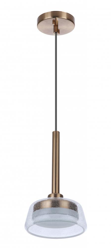 Craftmade Centric 7.5 Inch LED Pendant Model: 55190-SB-LED